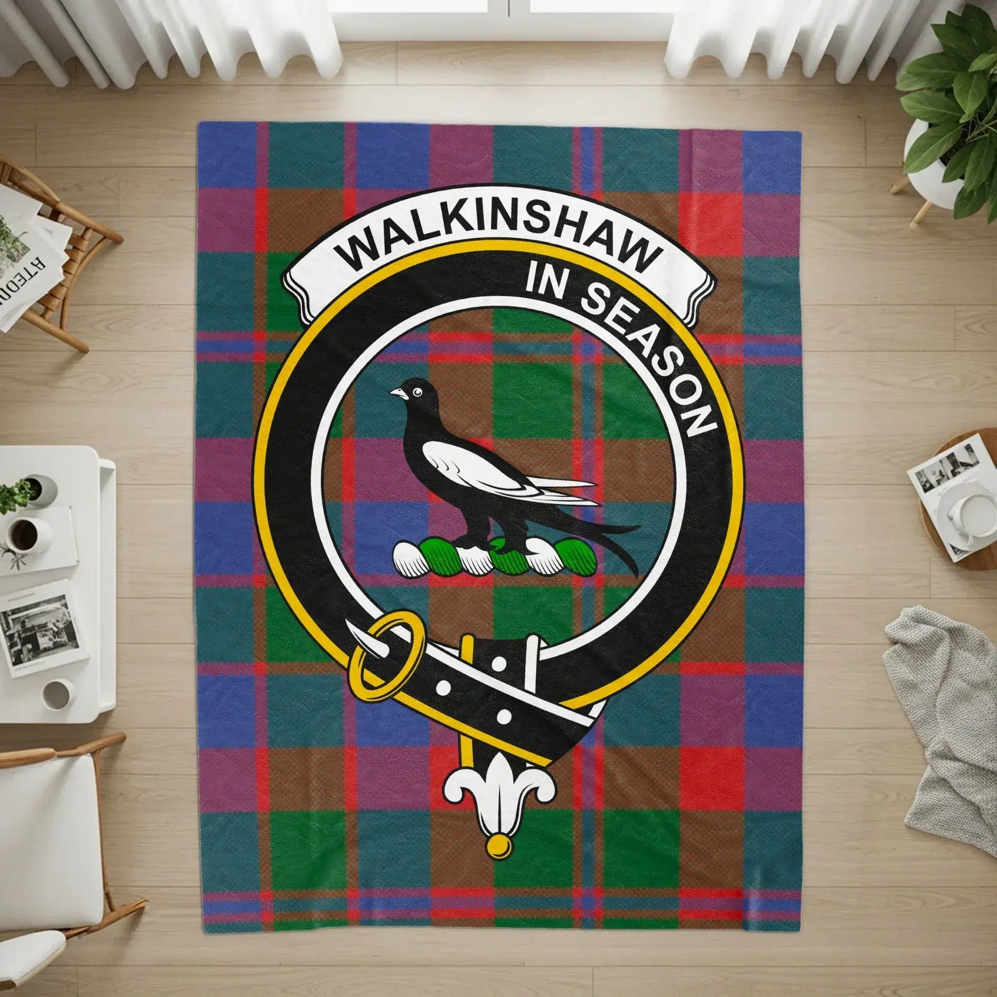 Walkinshaw In Season Plaid Emblem Pattern product type
