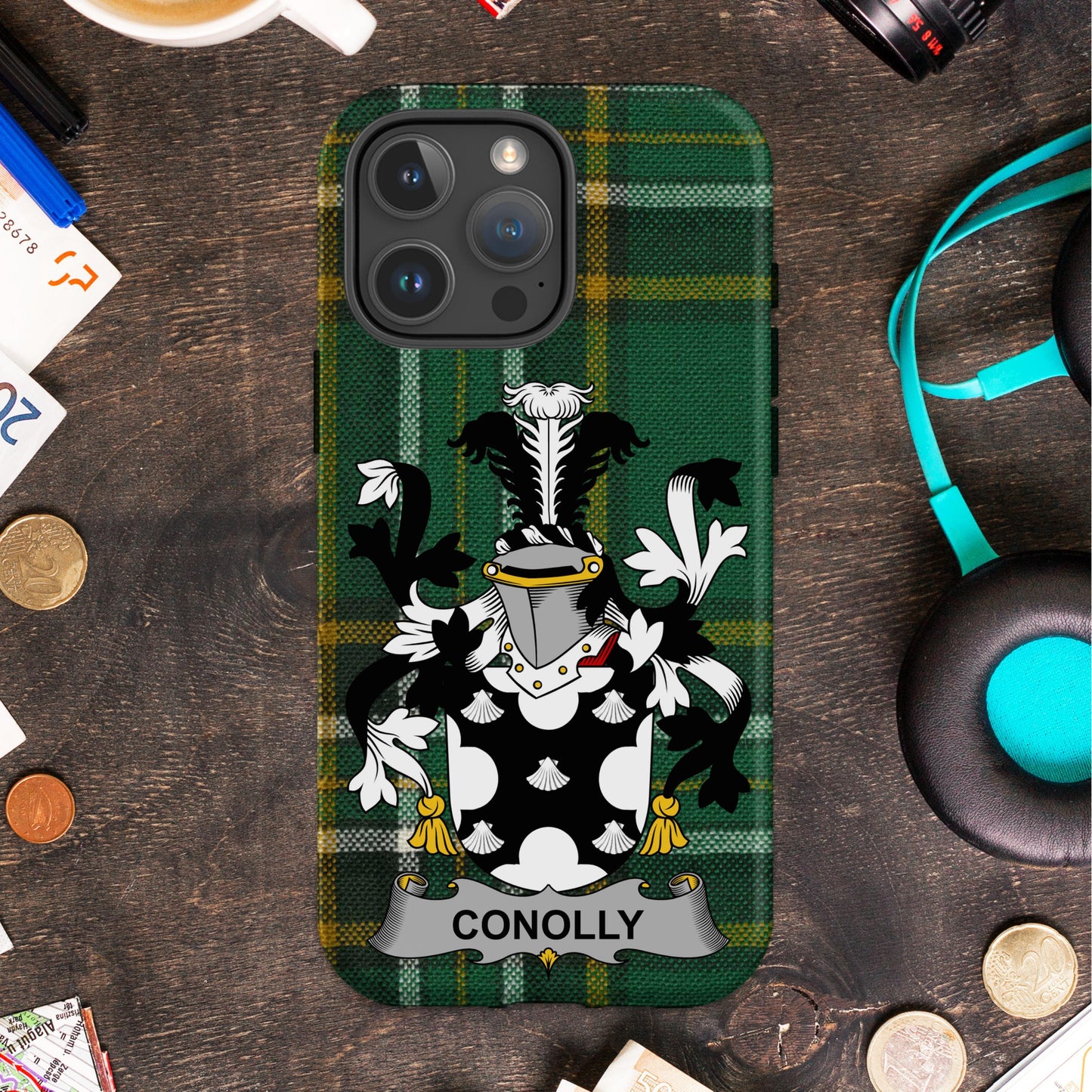 Family Crest Shield Design Phone Case product