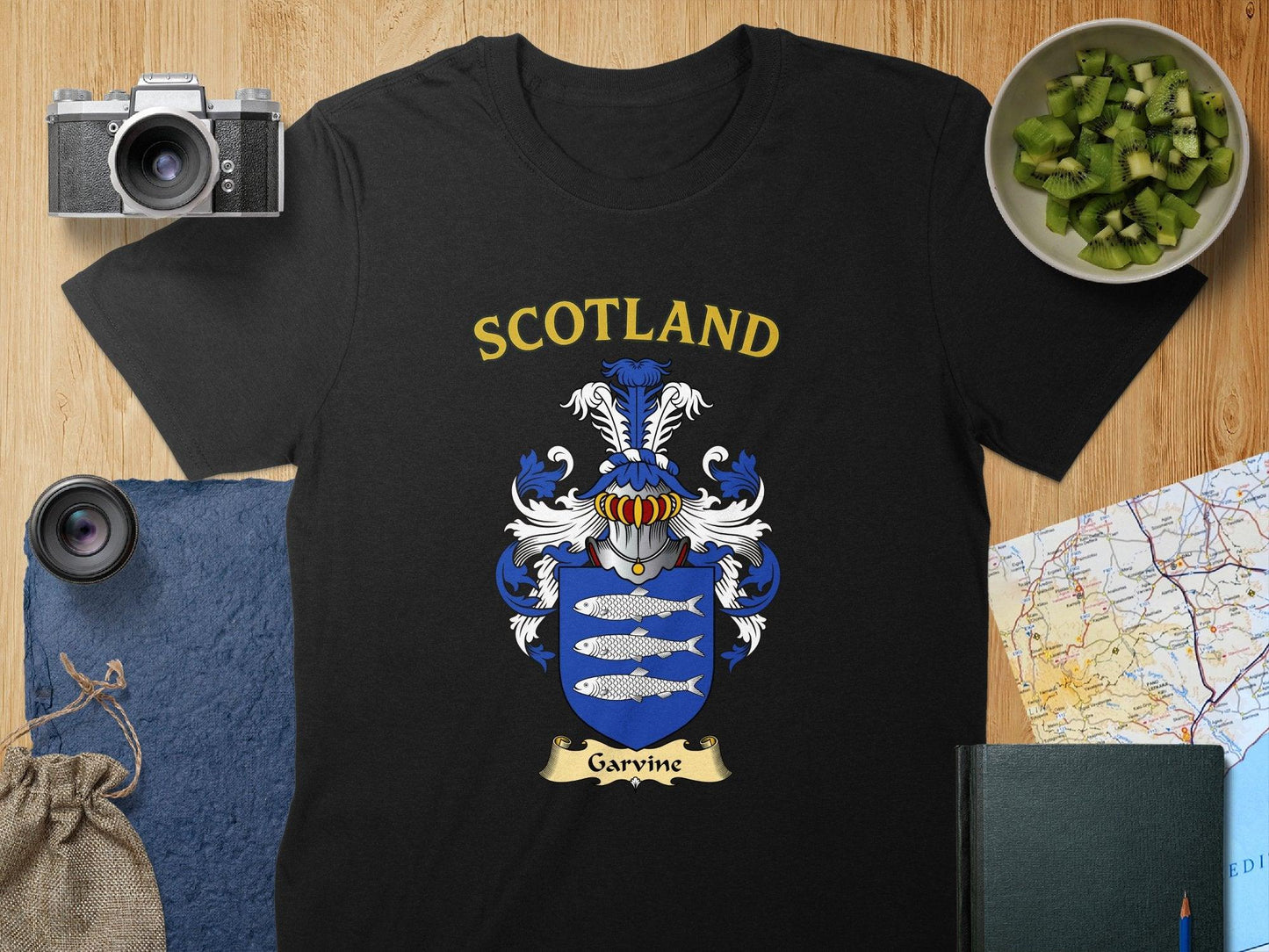 Scotland Garvine Crest Design Short Sleeve product type
