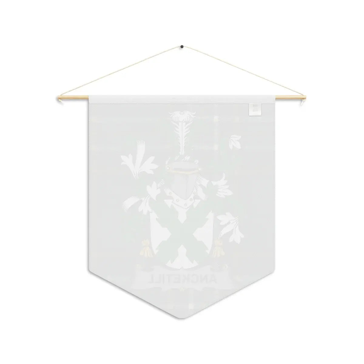 An elegant heraldic inspired wall hanging product