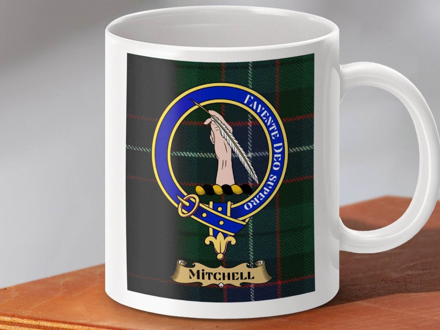 Personalized Mitchell Clan Crest Coffee Mug product