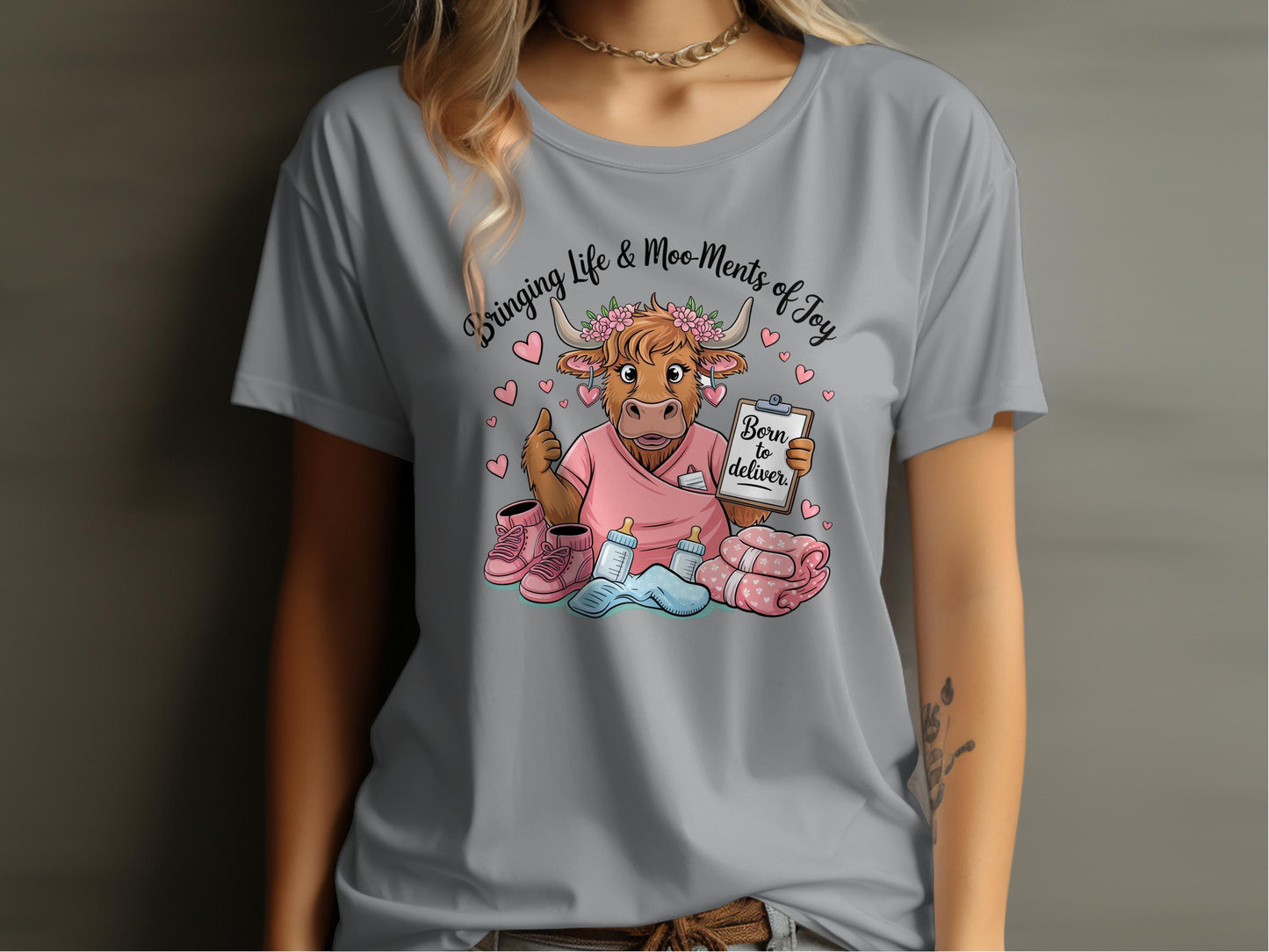 Captivating Born to Deliver Moments of Joy T-Shirt product