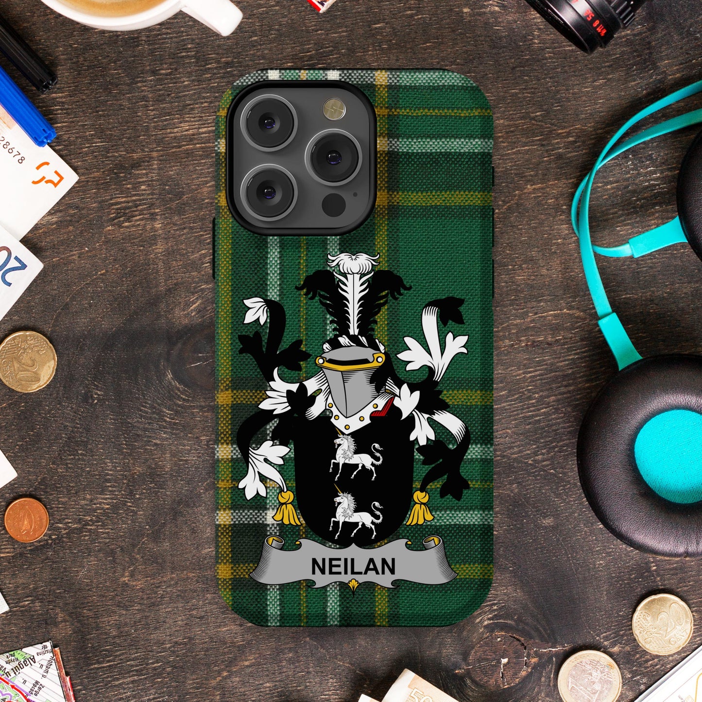 Personalized Family Crest Phone Case product