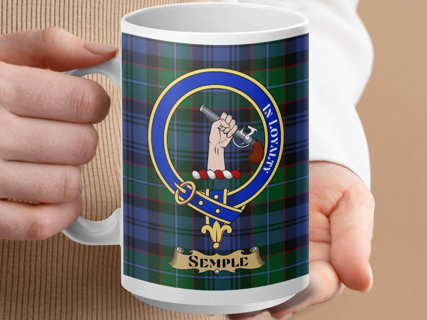 Semple Clan Crest Ceramic Coffee Mug product