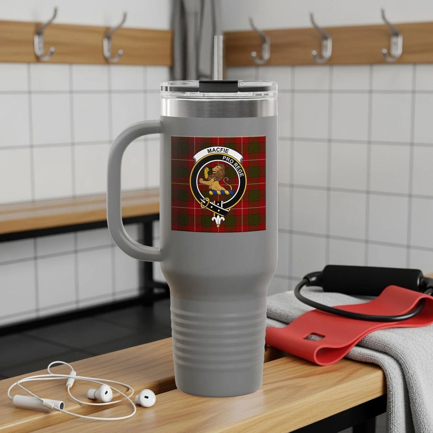 Scottish Clan Crest Travel Mug Insulated Drinks Product