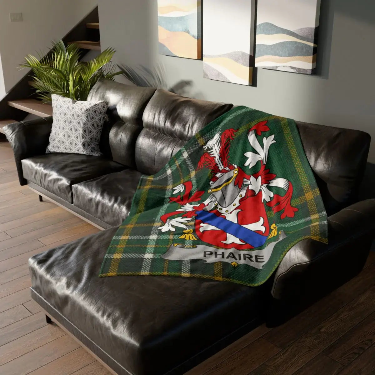 Custom Phaire Family Crest Blanket product