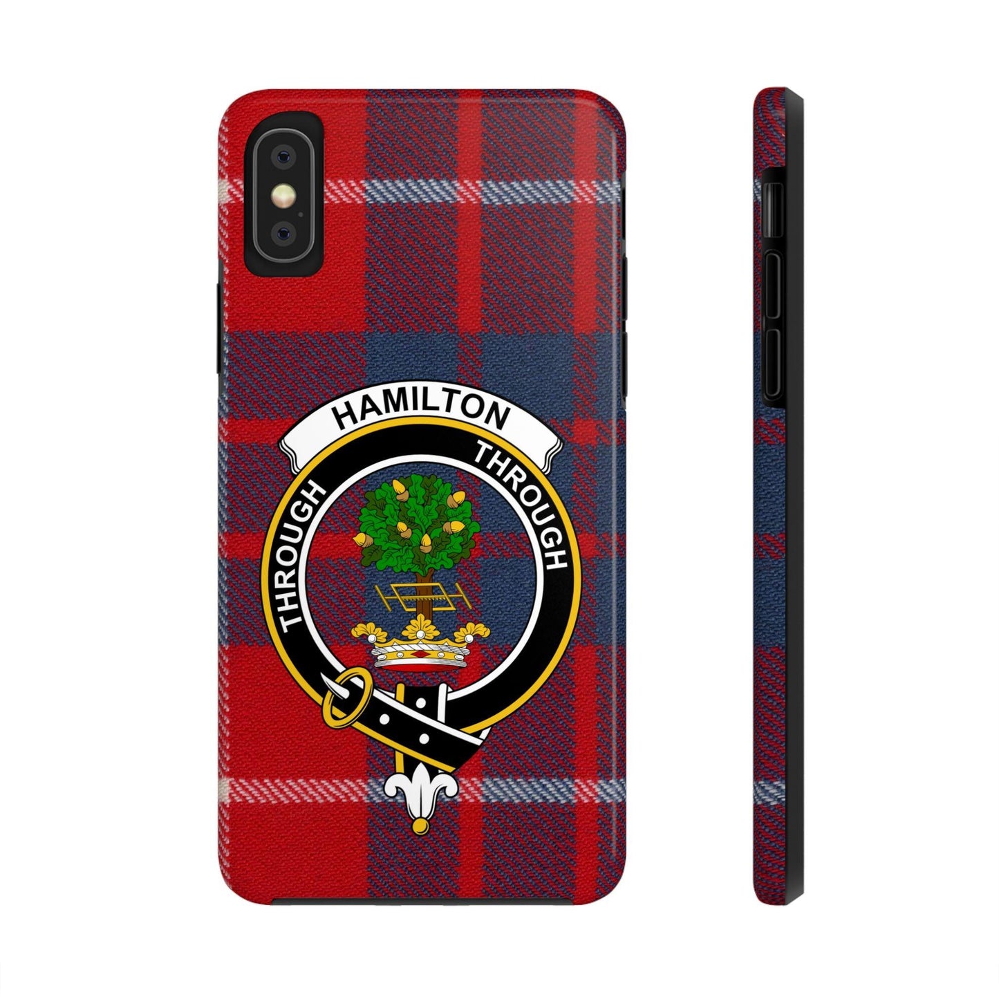 Hamilton Clan Scottish Tartan Cell Phone Case
