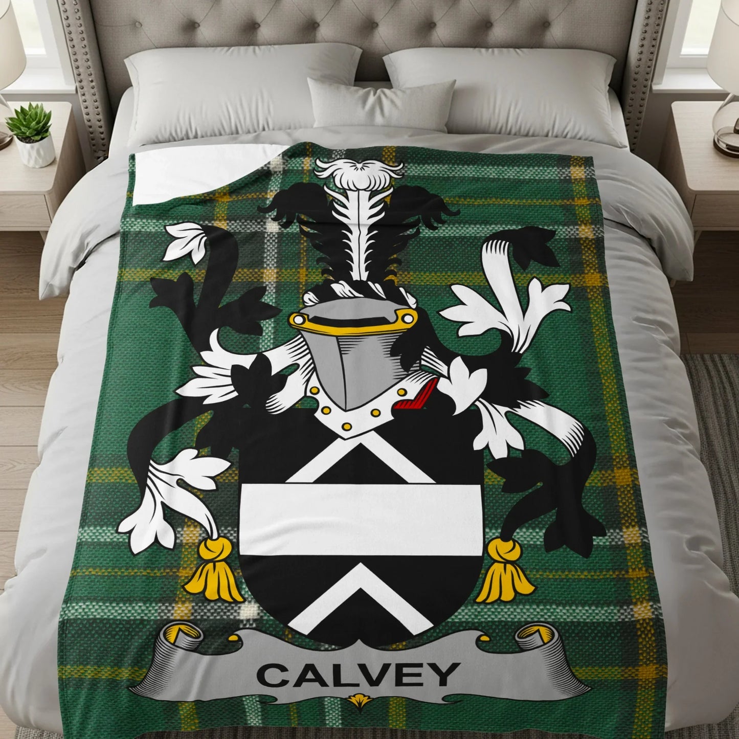 Customizable Family Crest Comforter Bedding product