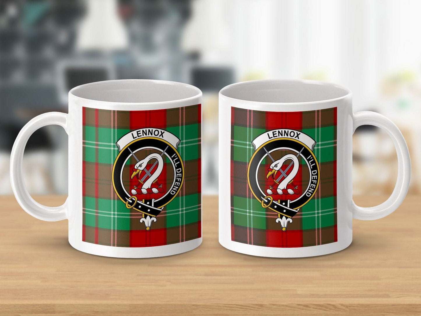 Lennox Crest Tartan Clan Family Heritage Mug product