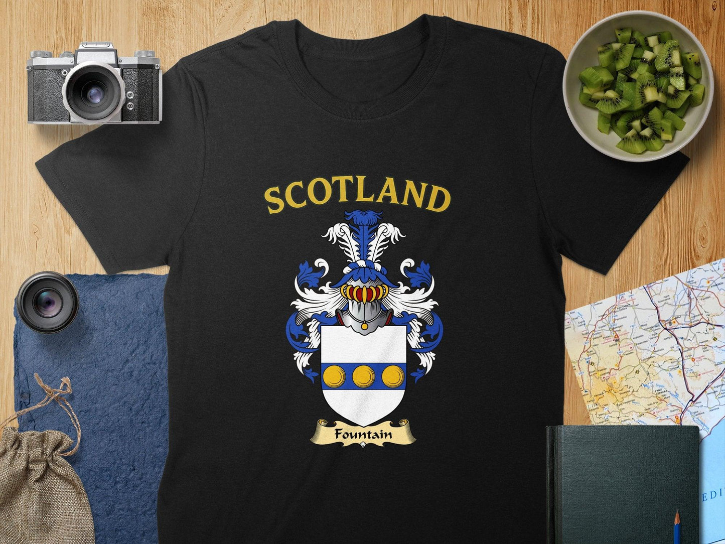 Scotland Crest Design Stylish and Unique T-shirt product