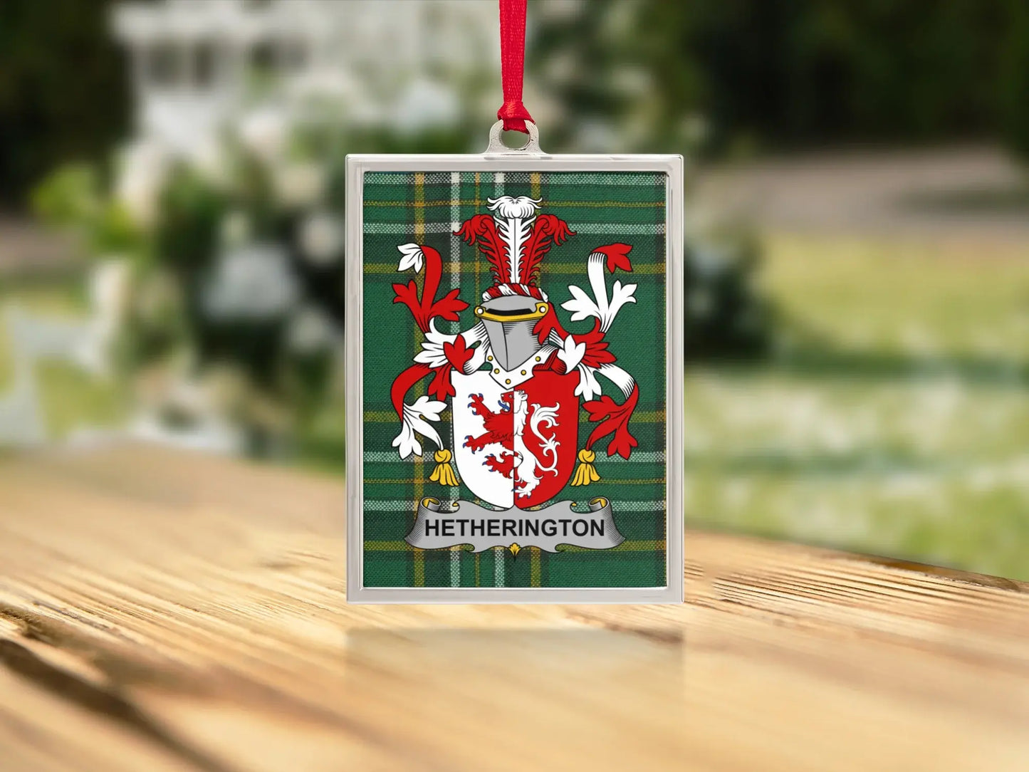Hetherington Family Crest Ornament product type