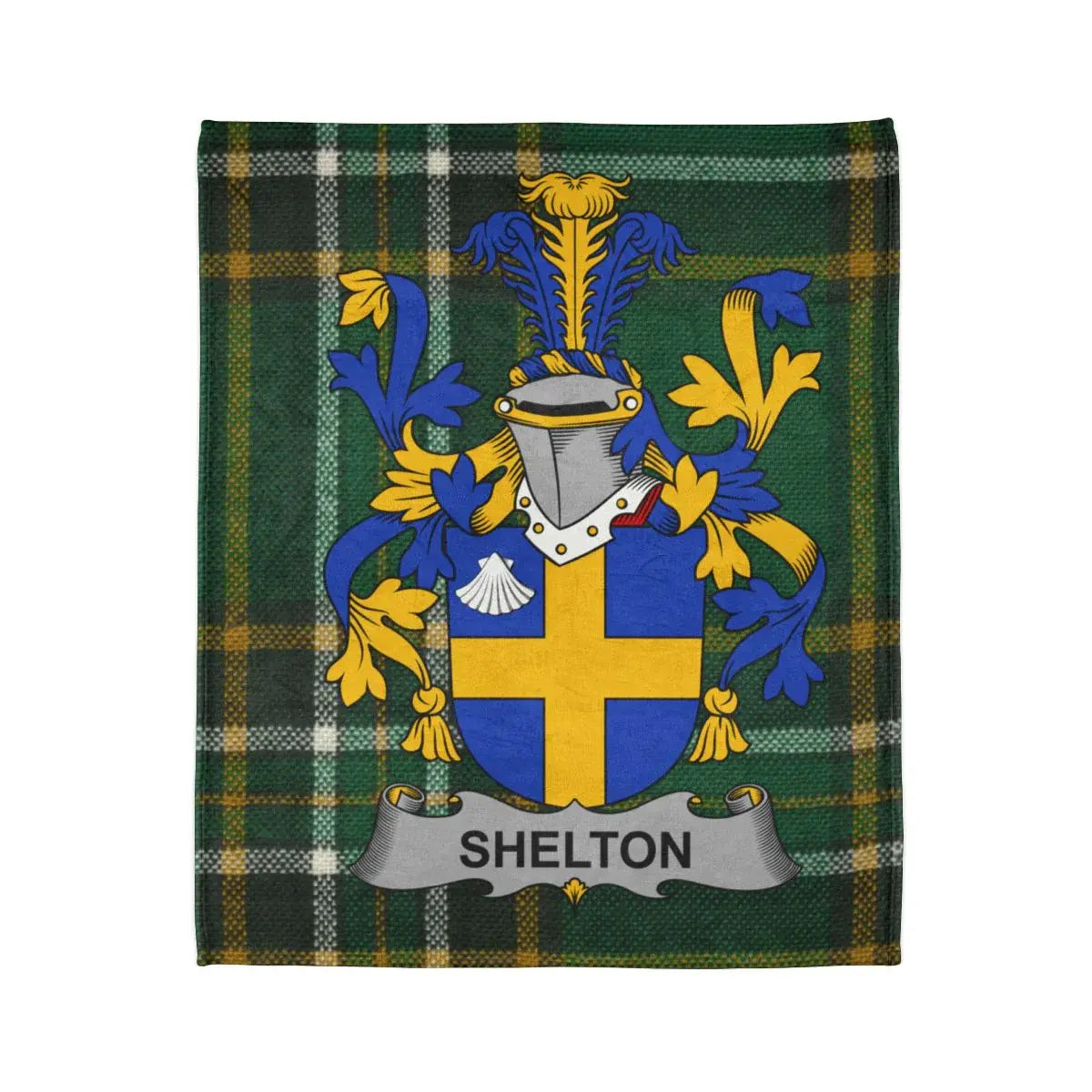 Colorful Shelton Crest Patterned Blanket product