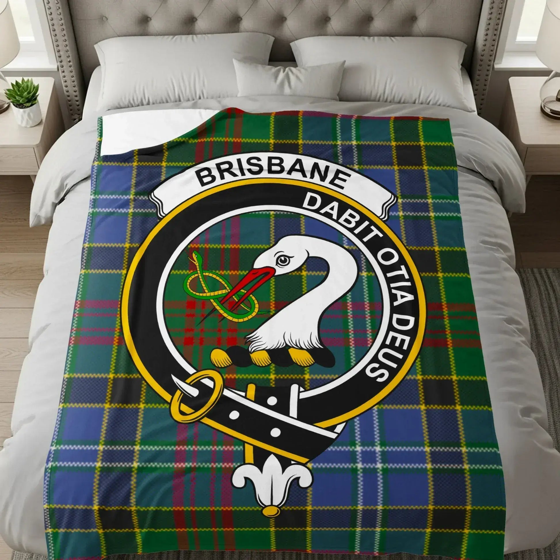 Brisbane Dabit Ota Deus Coat of Arms Blanket product