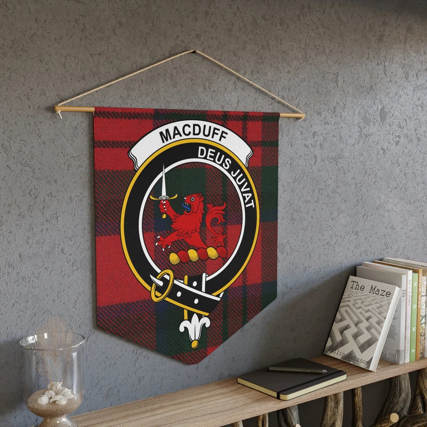 Macduff Deus Juvat Tartan Wall Hanging product
