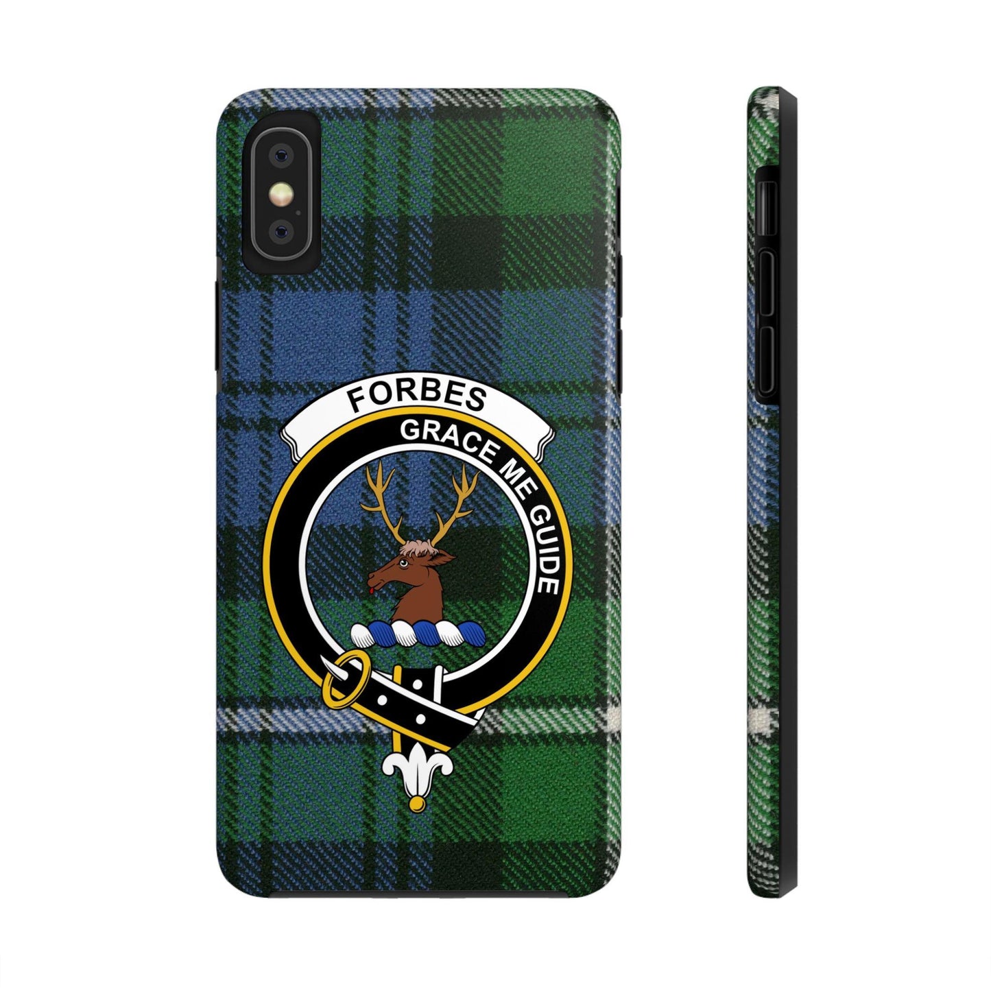 Forbes Clan Scottish Tartan Cell Phone Case