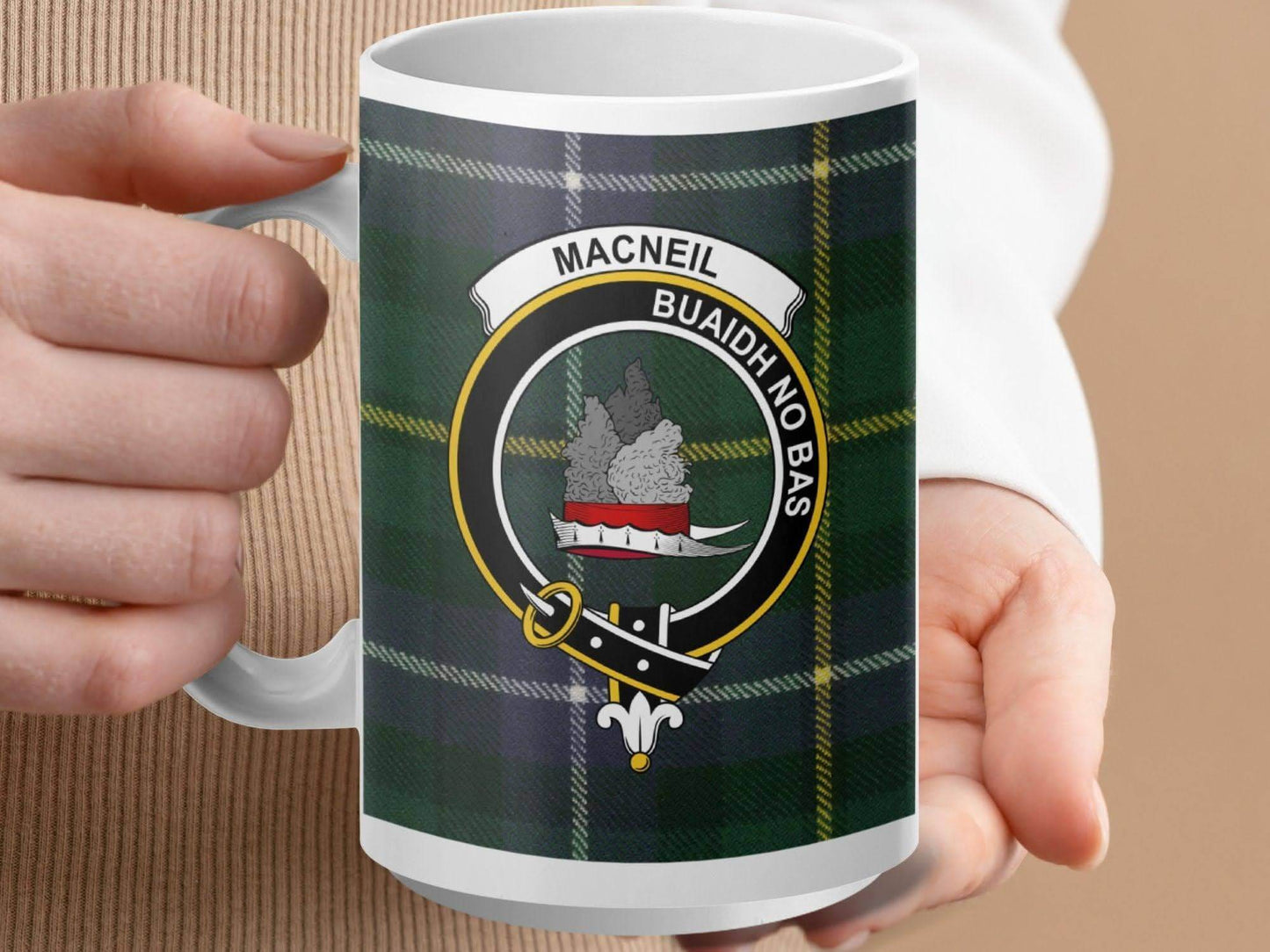 MacNeil Buaidh No Bas Clan Tartan Mug product