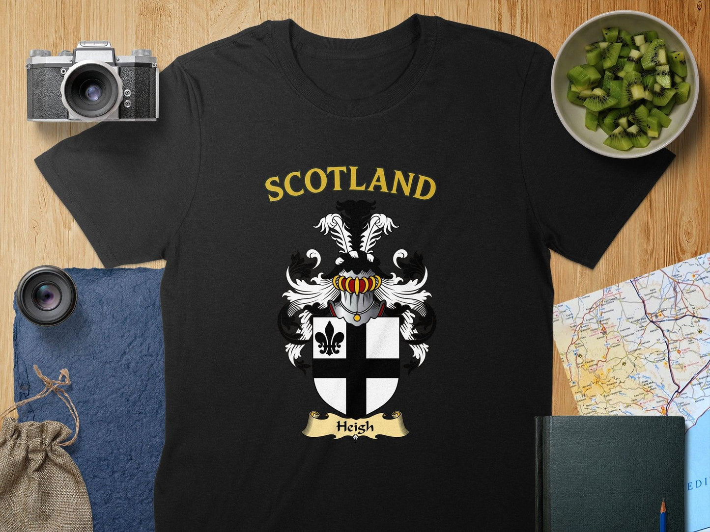Scotland Family Crest Heish T-Shirt product