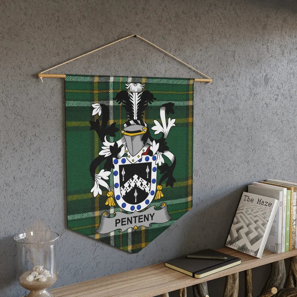 Customizable Penteny Family Crest Wall Decor product