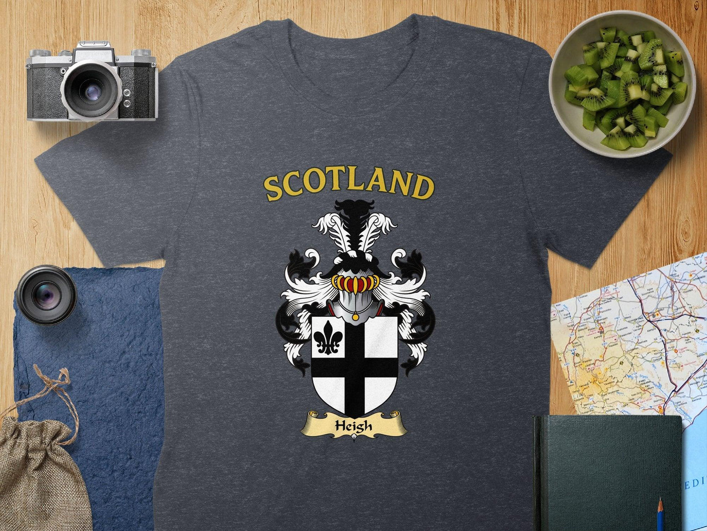 Scotland Family Crest Heish Emblem Graphic T-Shirt product