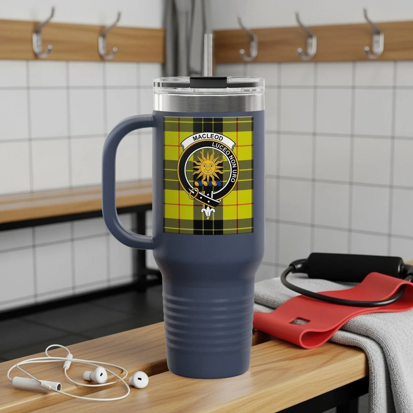 MacLeod Tartan Insulated Travel Mug Drinkware product