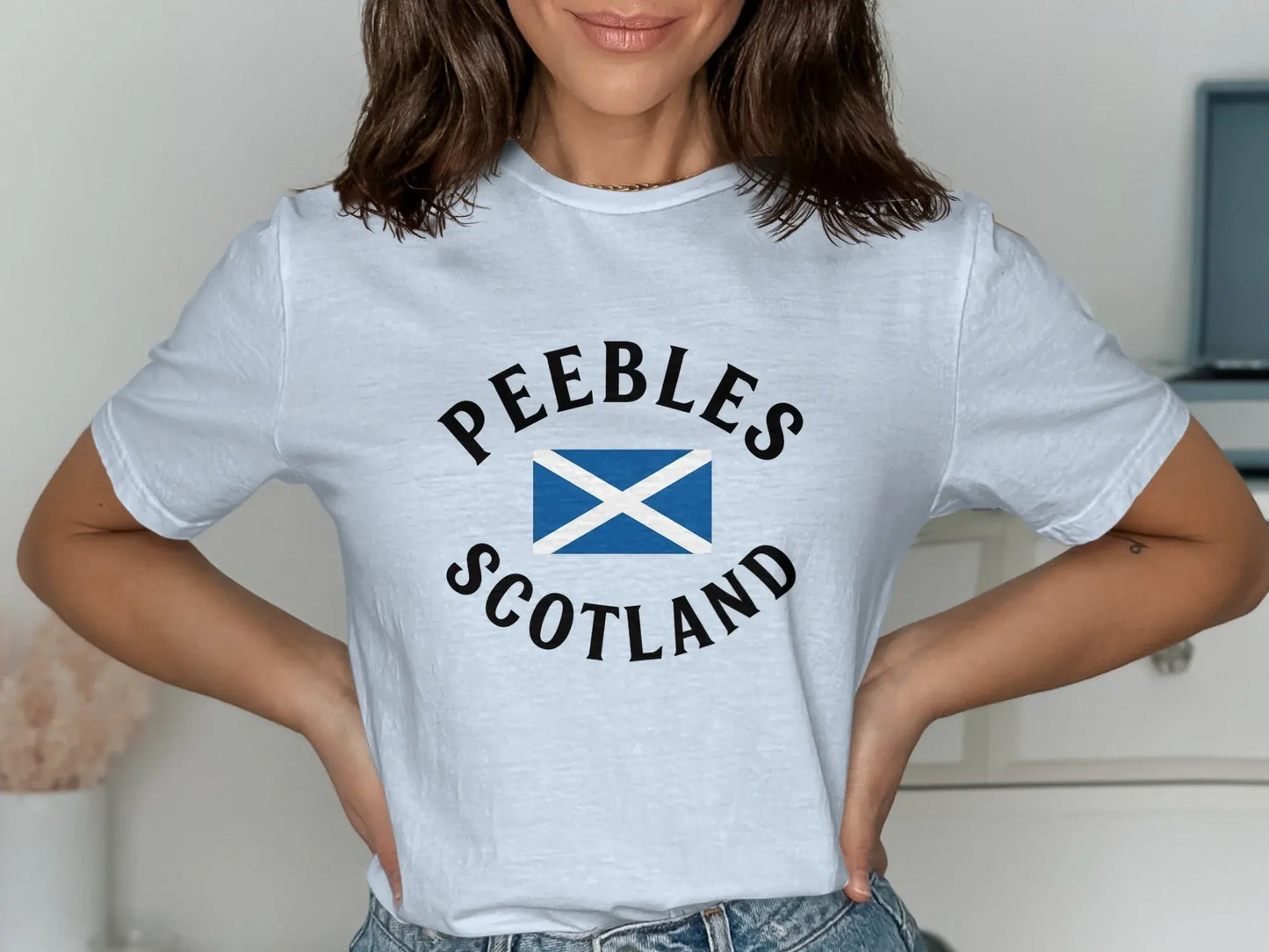Peebles Scotland Graphic T-Shirt Casual Wear product type