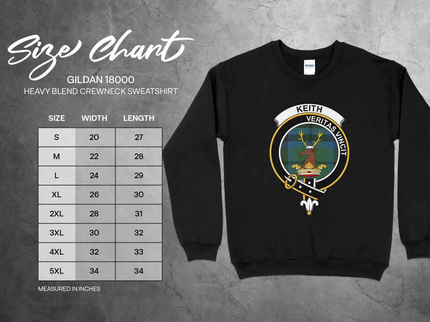 Keith Veritas Vincit Heavy Blend Crewneck Sweatshirt product