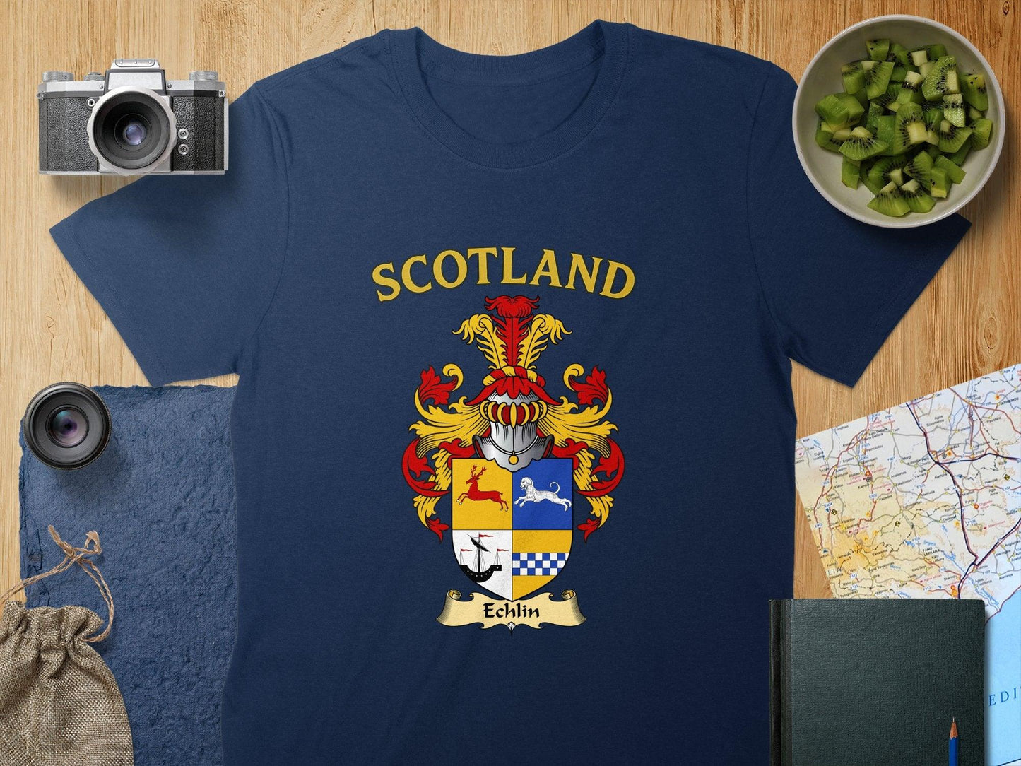 Scotland Echlin Crest T-shirt product type