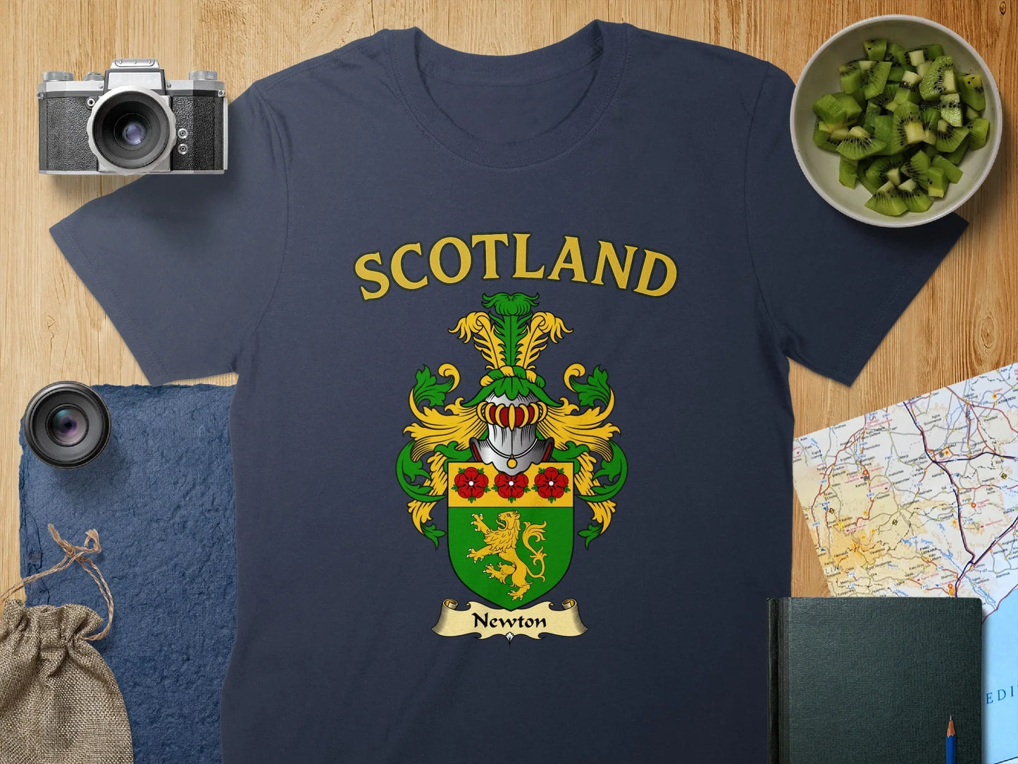 Scotland Newton Family Crest Design T-shirt product