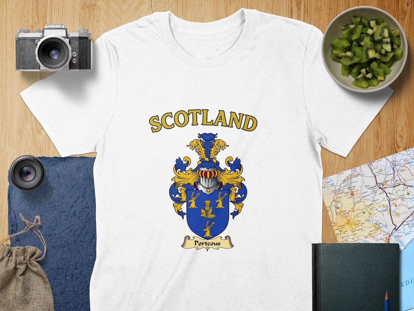 Scotland Heraldic Crest Porteous T-shirt product