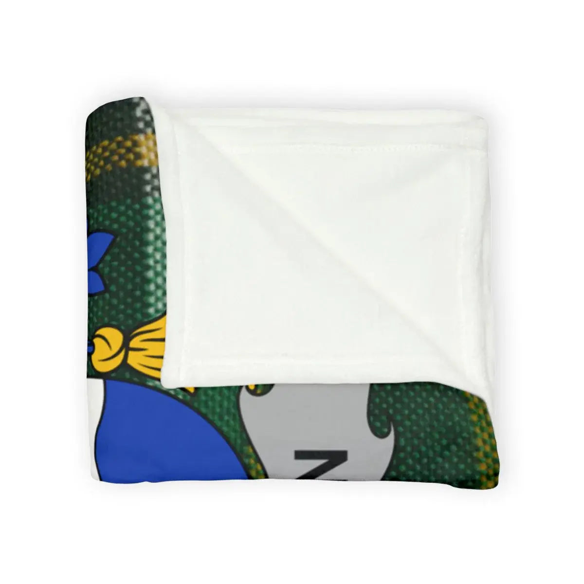 Cozy Blue Cartoon Design Warm Blanket product