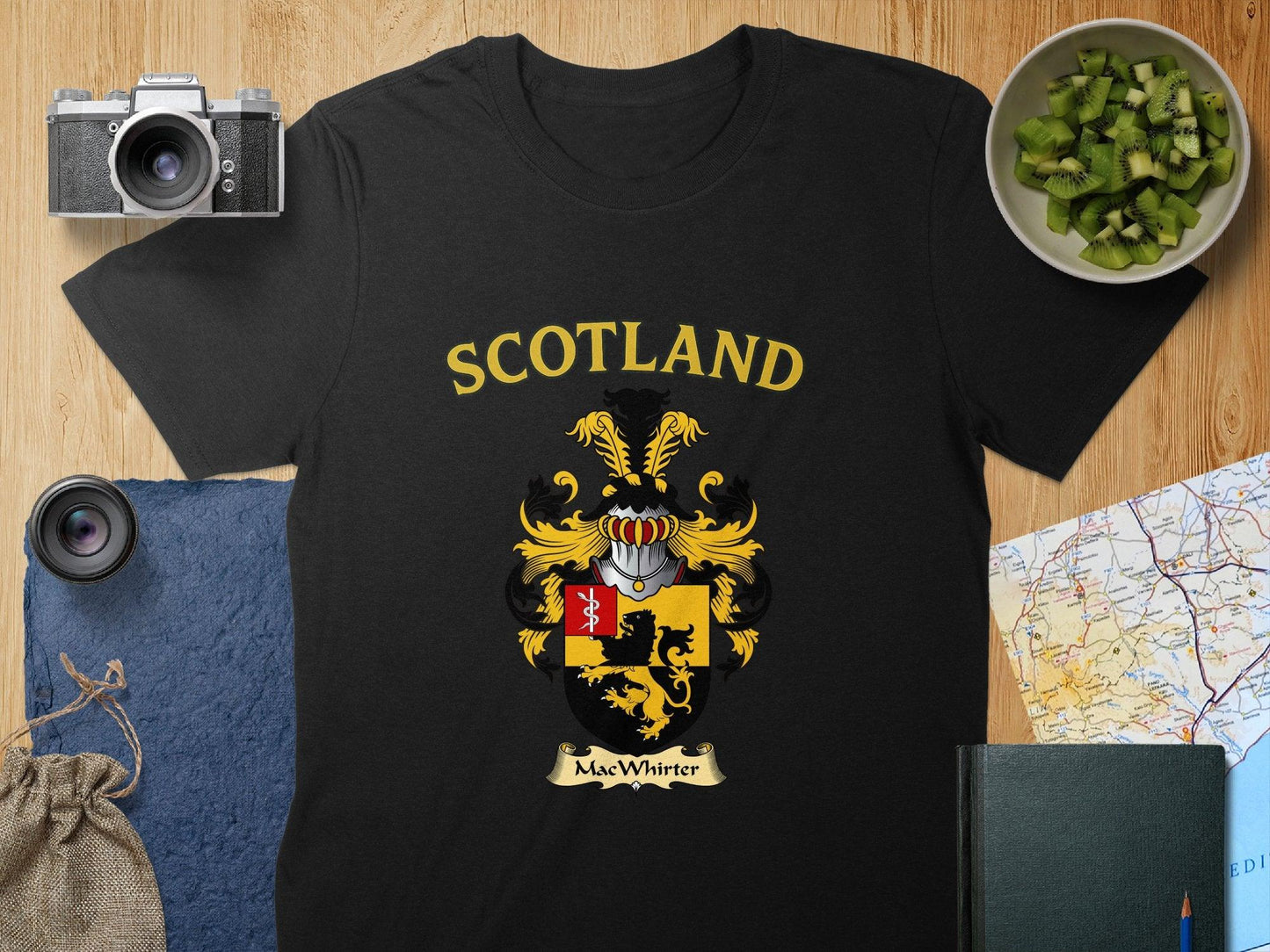 Scotland MacWhirter Crest Design T-Shirt product type