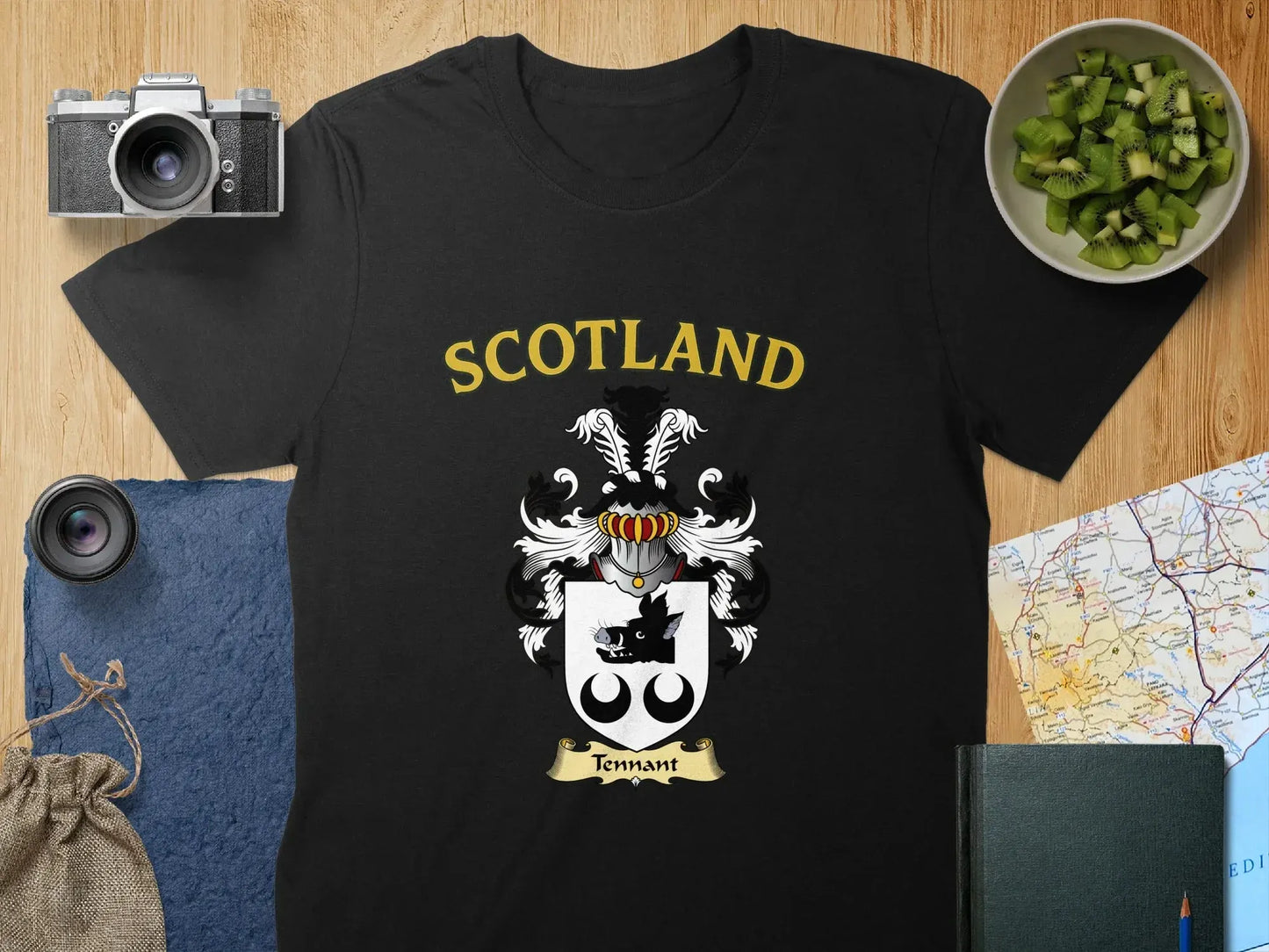 Scotland Family Crest T-shirt Unique Heritage Product