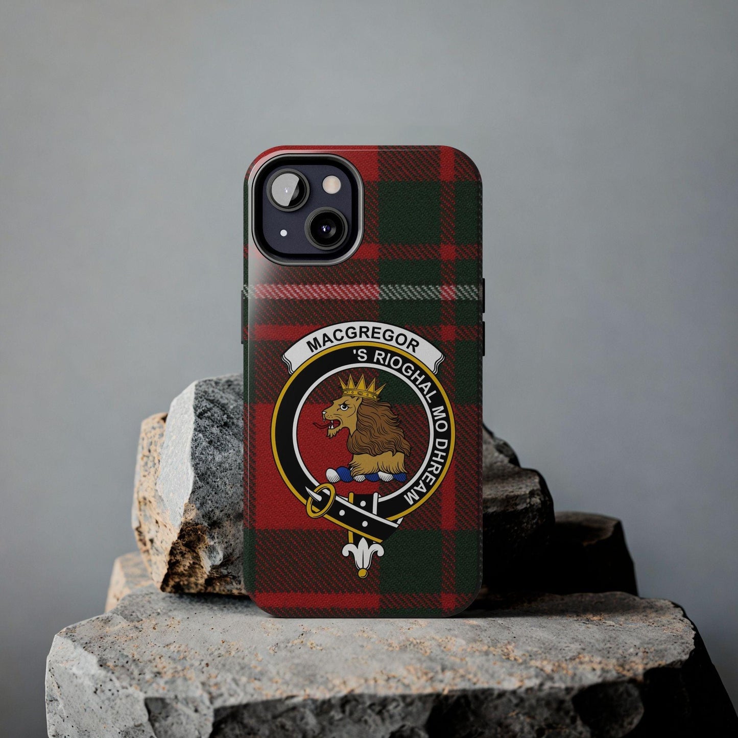 MacGregor Clan Scottish Tartan Cell Phone Case - Celtic Ancestry Gifts