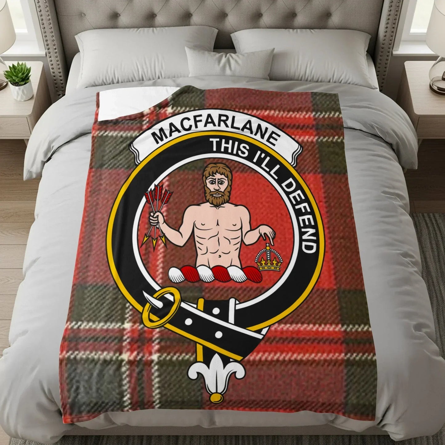 This I'll Defend Macfarlane Blanket product