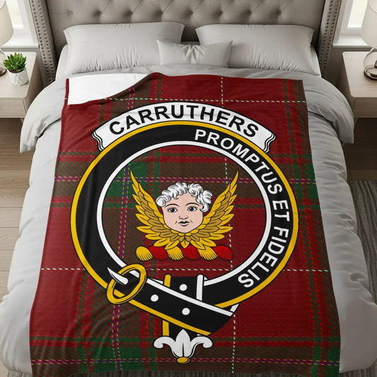 Carruthers Promptus et Fidelis Tartan Blanket product