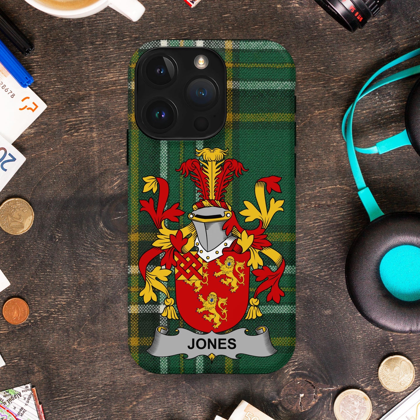 Personalized Family Crest Phone Case product