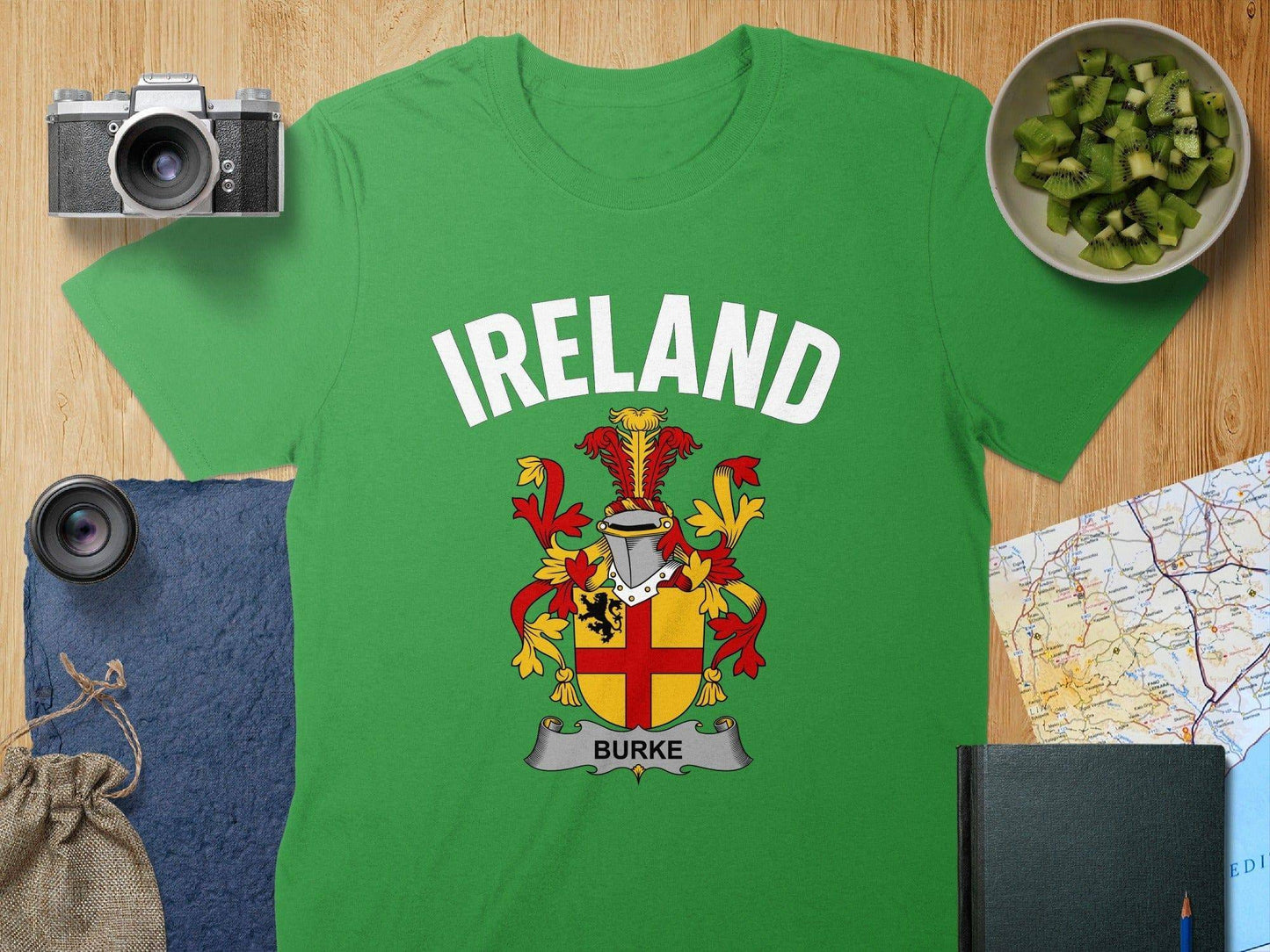 Ireland Burke Crest Green Graphic Tee product type