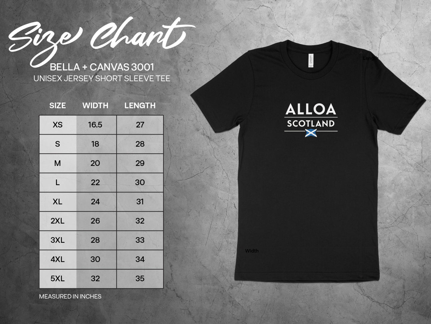 Alloa Scotland Unisex Jersey Short Sleeve Tee product