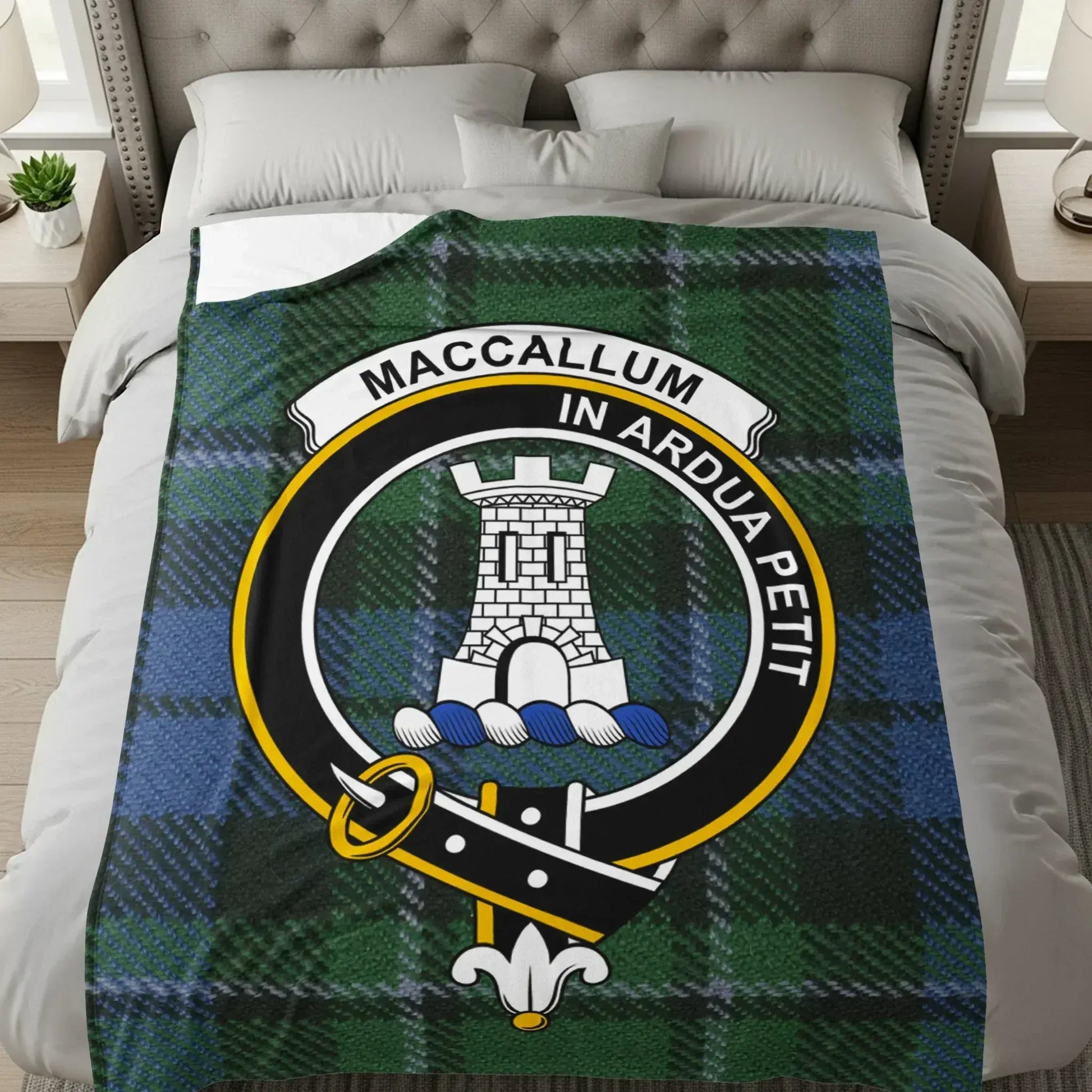 MacCallum In Ardua Petit Crest Design Blanket product