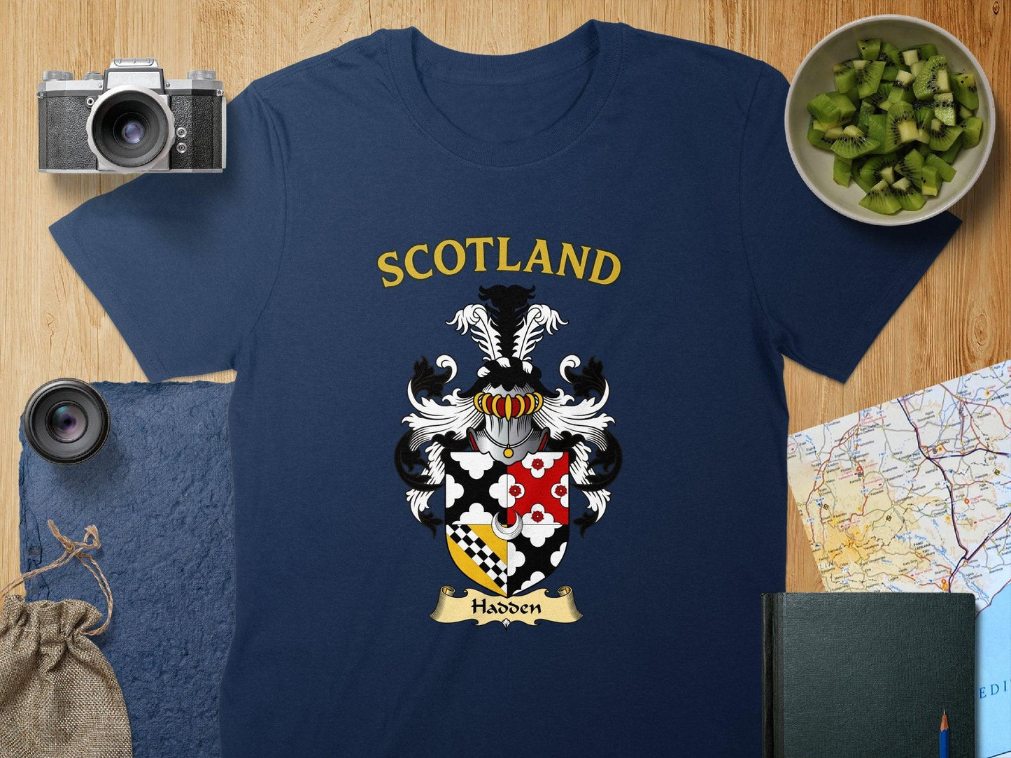 Scotland Haddock Family Crest Emblem T-shirt product