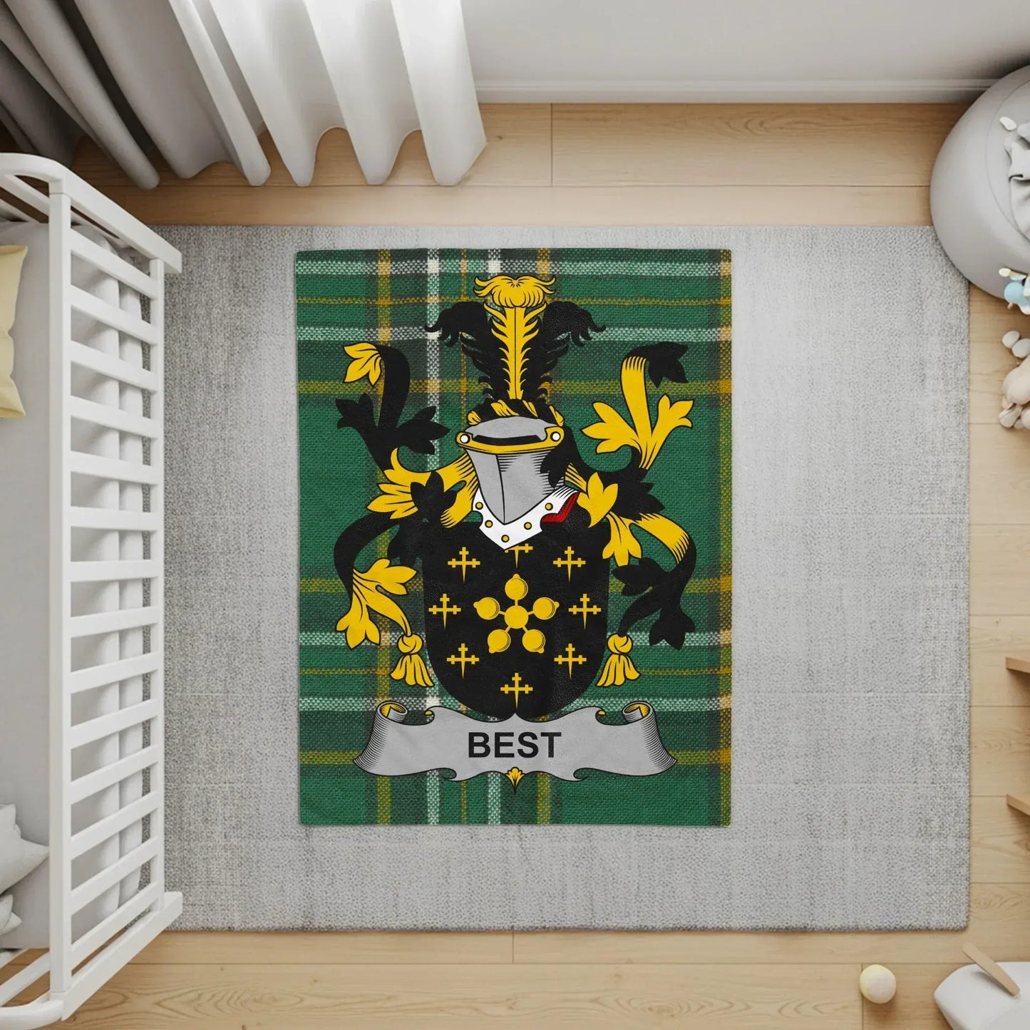 Family Crest Best Design Printed Rug product