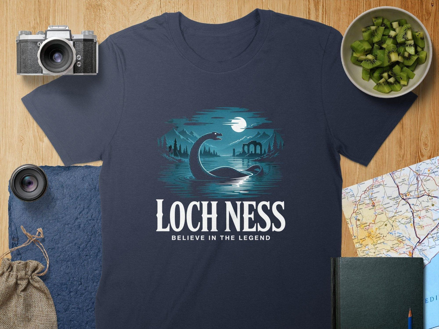 Loch Ness Believe In The Legend Graphic T-shirt product