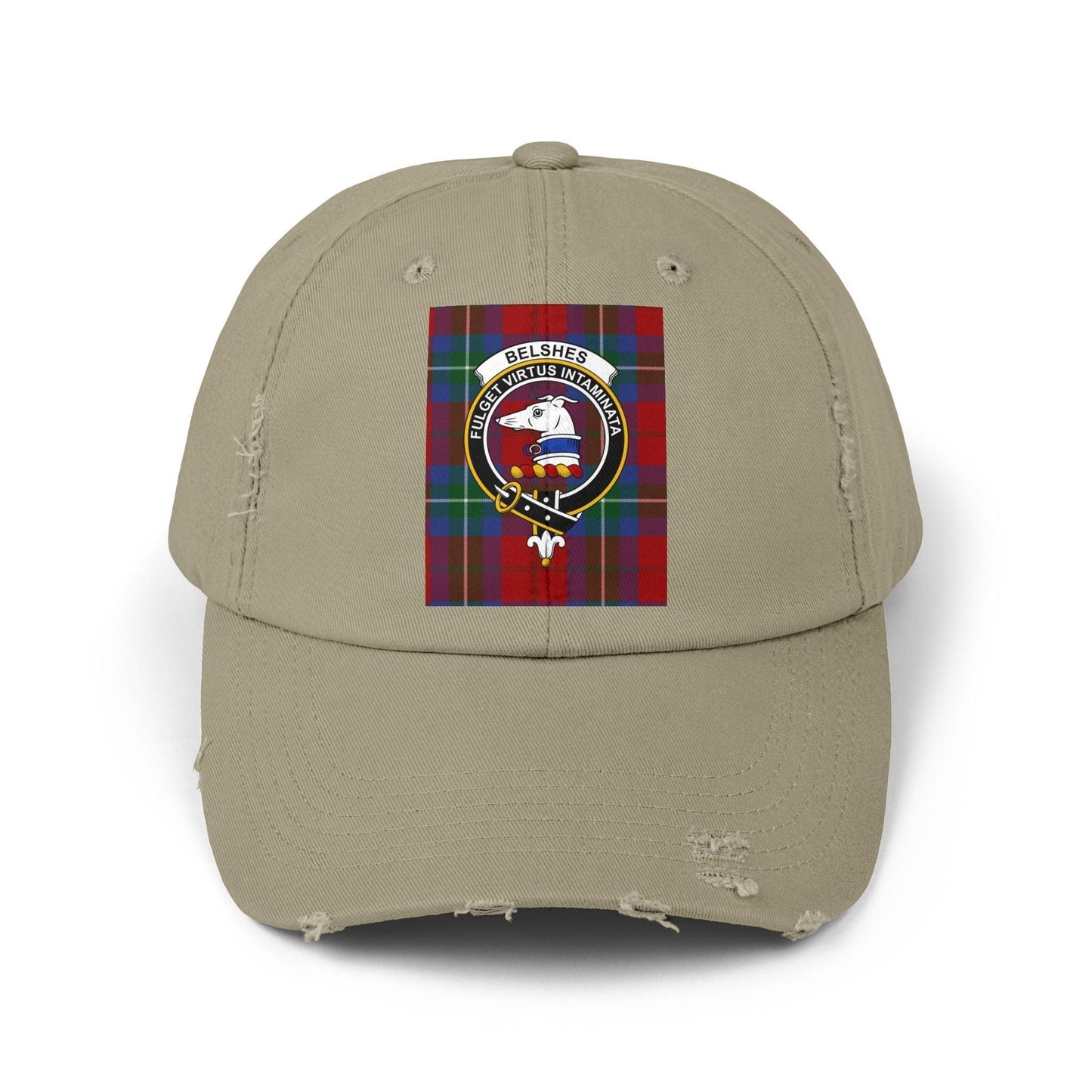 Belshe Clan Crest Scottish Baseball Cap - Celtic Ancestry Gifts