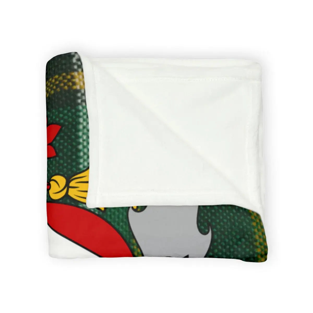 Cozy Santa and Elf Patterned Blanket product