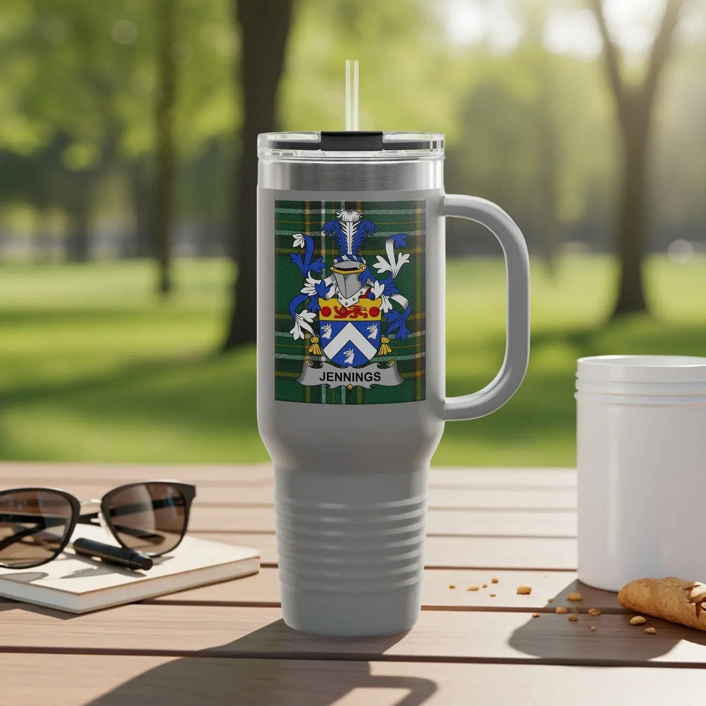 Personalized Jennings Family Crest Insulated Tumbler product
