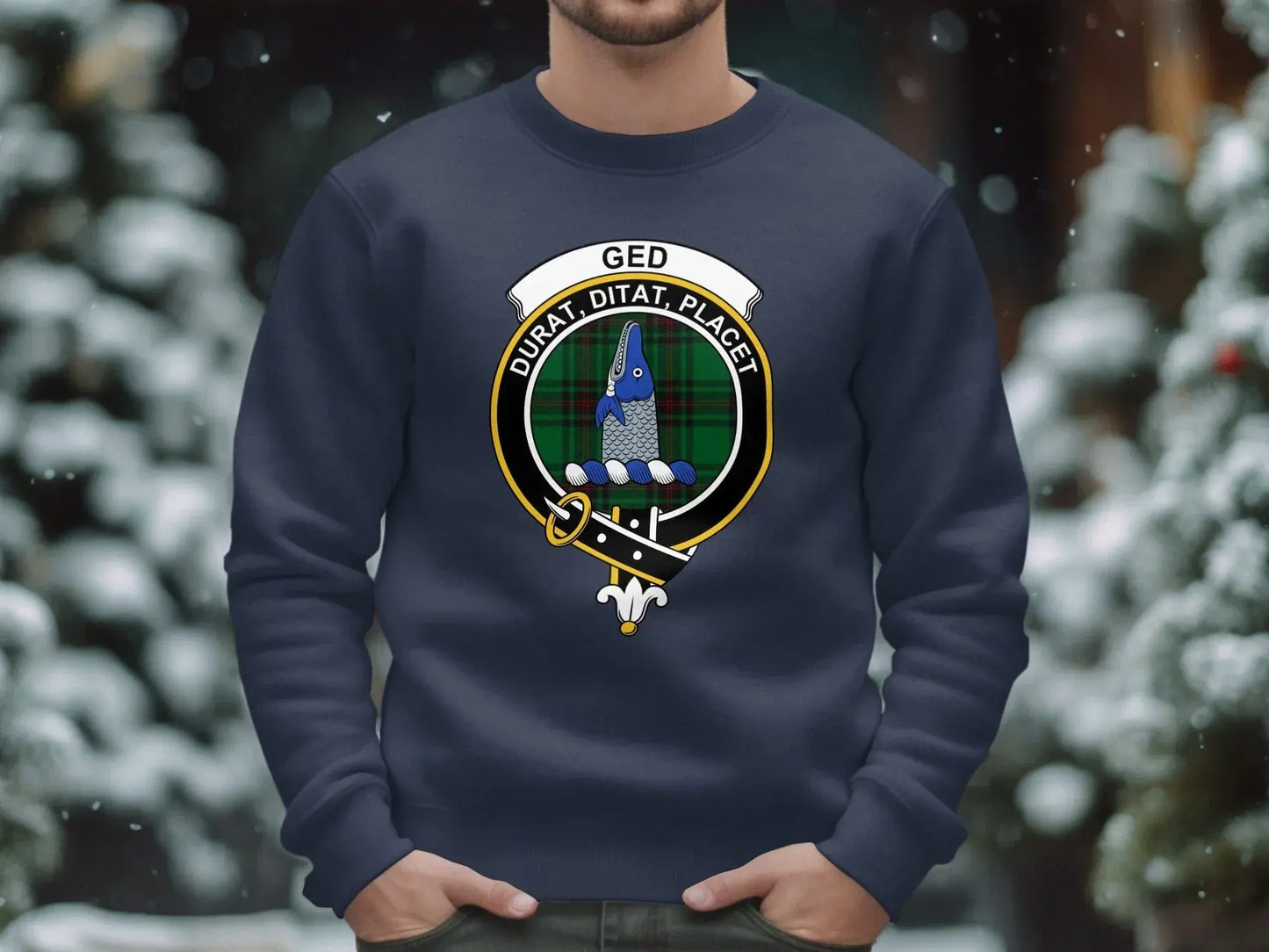 Ged Durat Ditat Placet Crest Sweatshirt product type