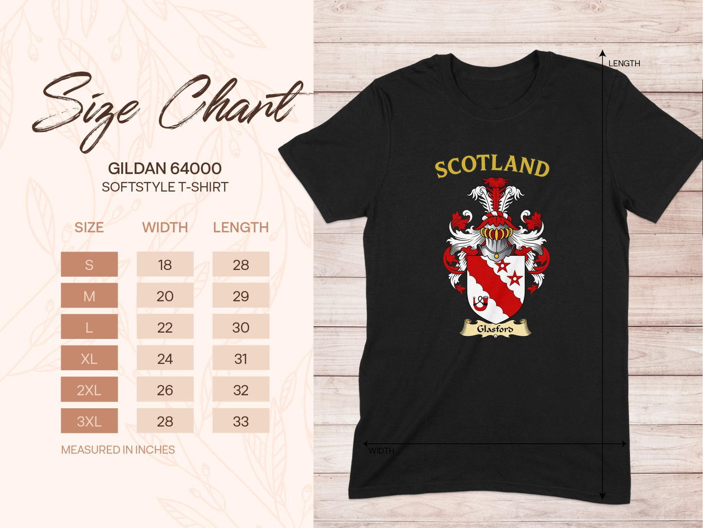 Scotland Crest Design Softstyle T-Shirt product