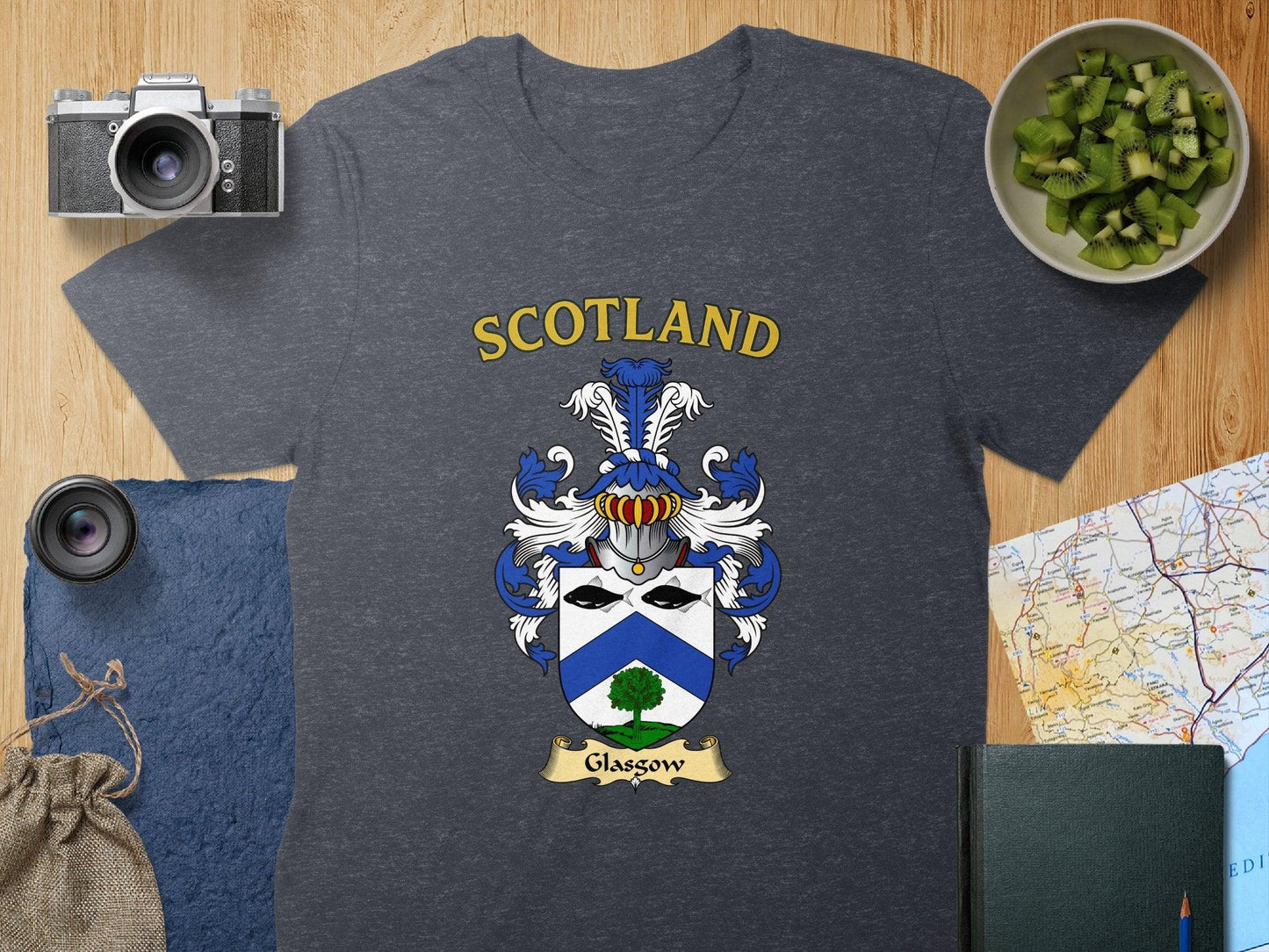 Scotland Glasgow Coat of Arms Graphic T-Shirt product