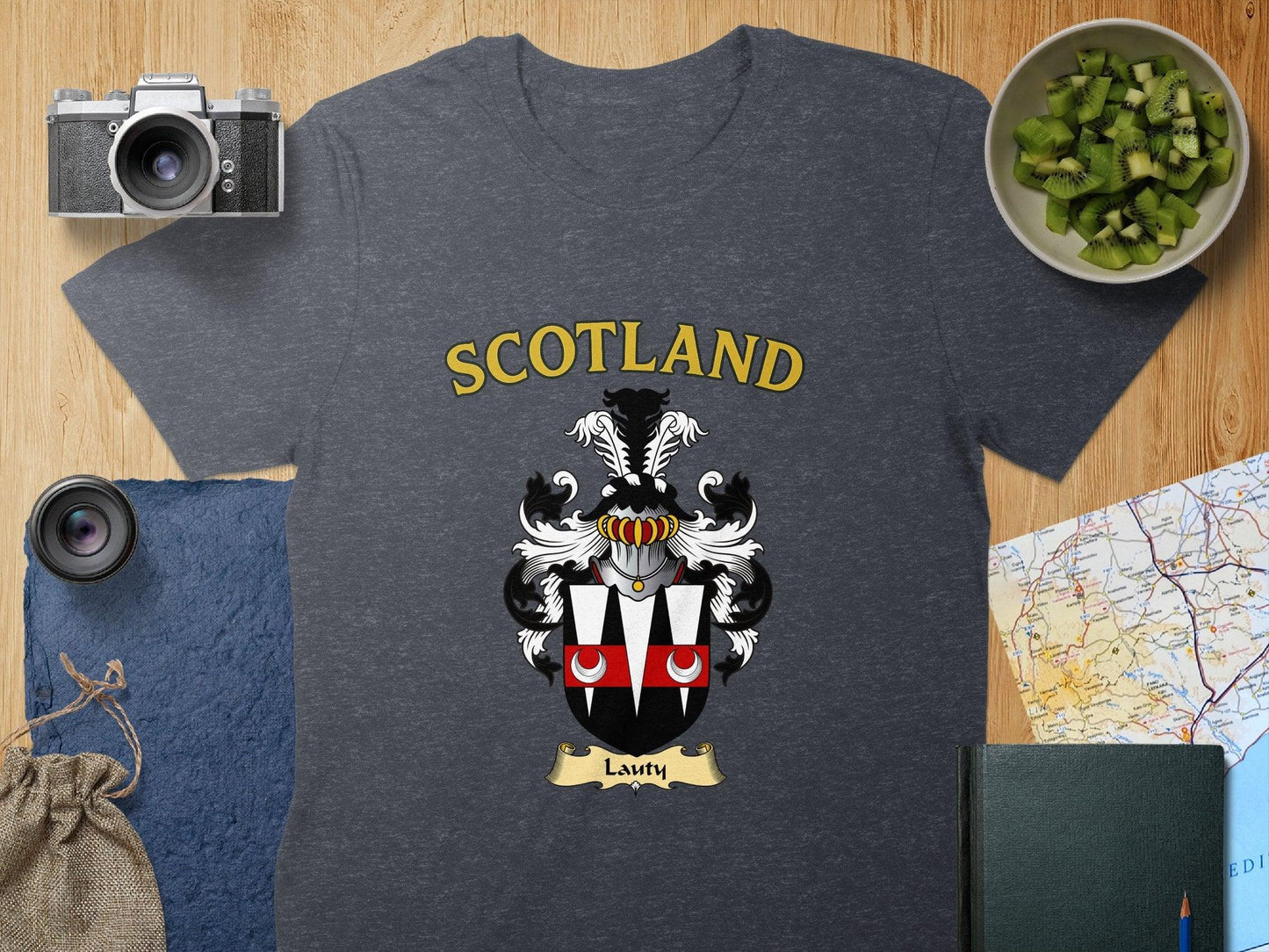 Scotland Laverty Custom Crest T-Shirt Graphic product