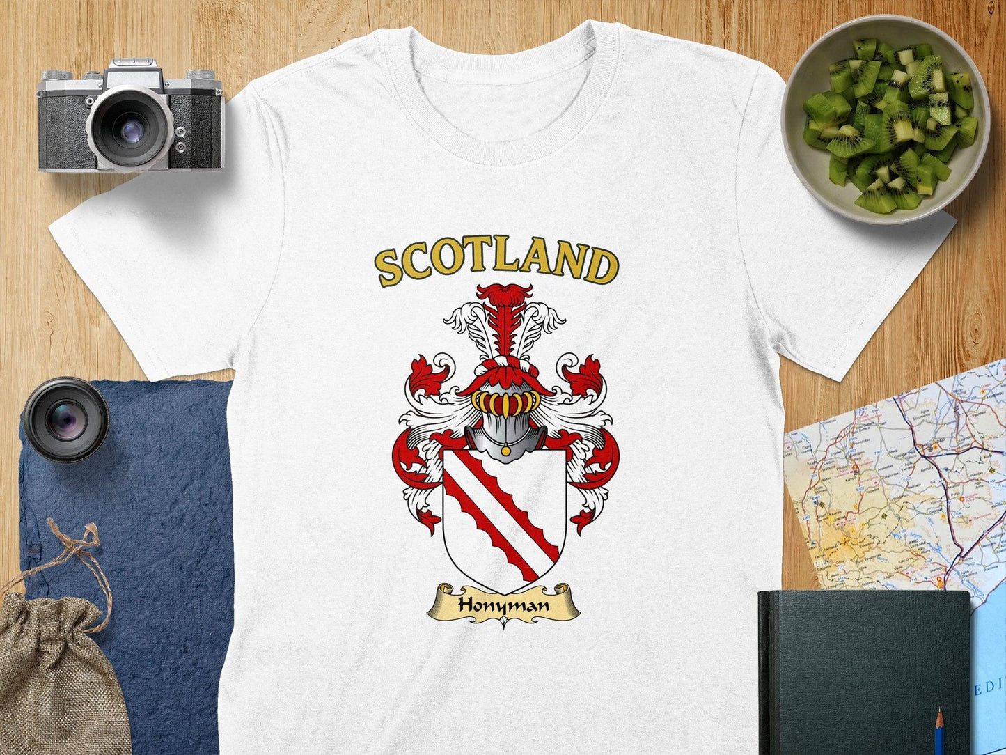 Scotland Honyman Crest Design T Shirt product